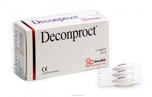 DECONPROCT SUPPOSTE 10PZ