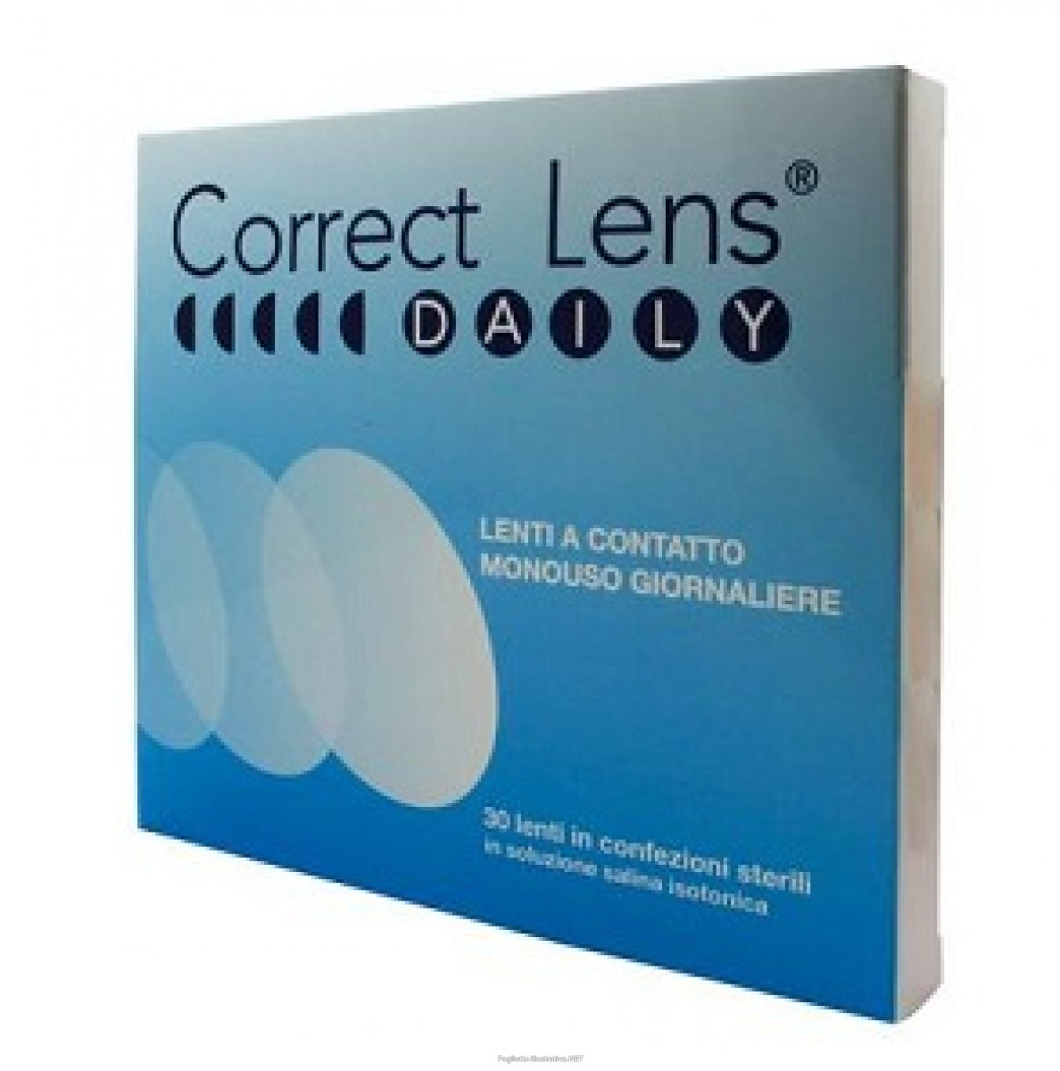 CORRECT LENS DAILY MONO 8,00