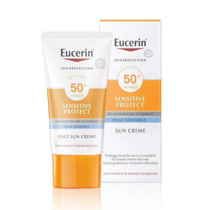 Eucerin Sun crema sun Viso SFP 50+ Pelle Normale a Secca 50 ml