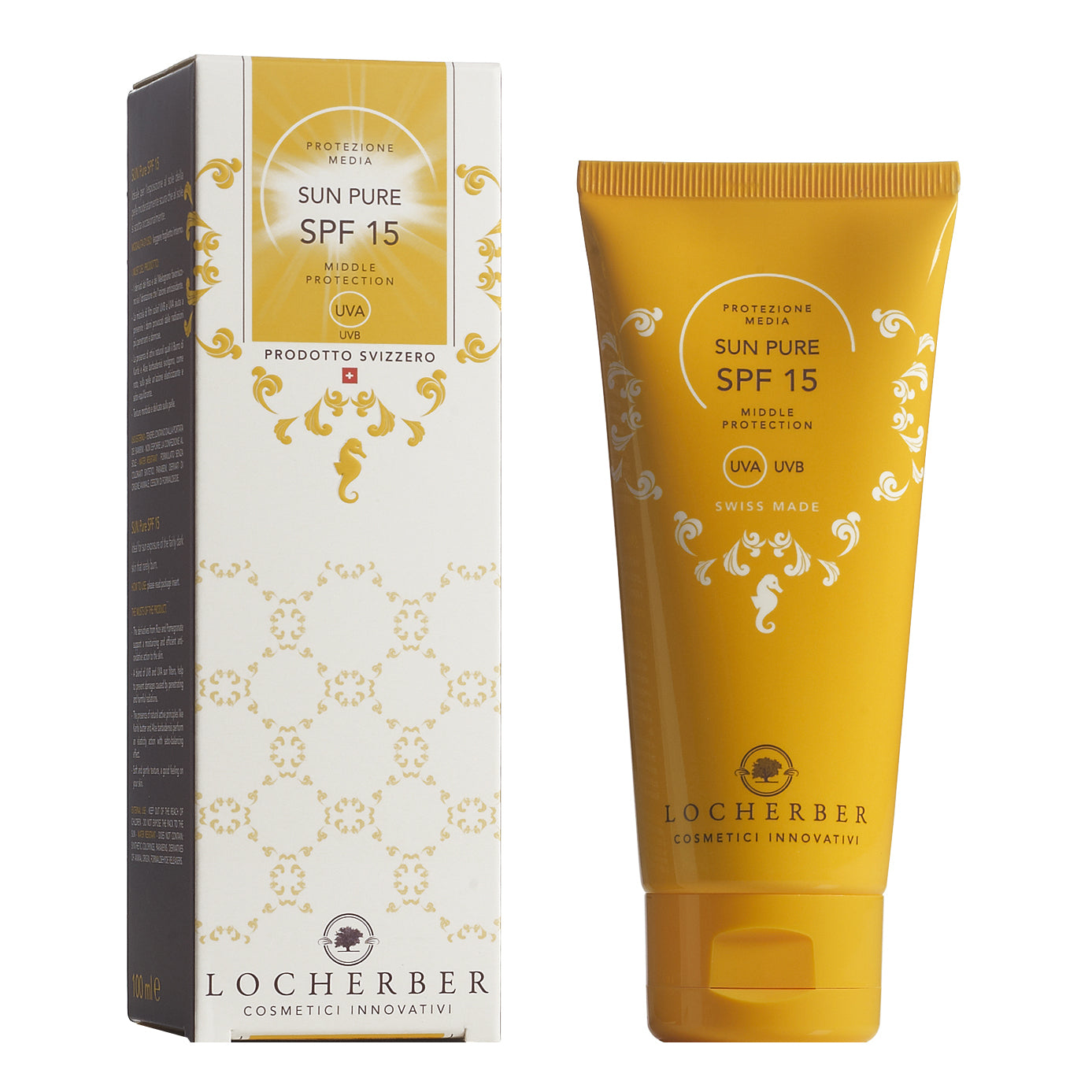 SUN PURE CREMA SOLARE SPF15