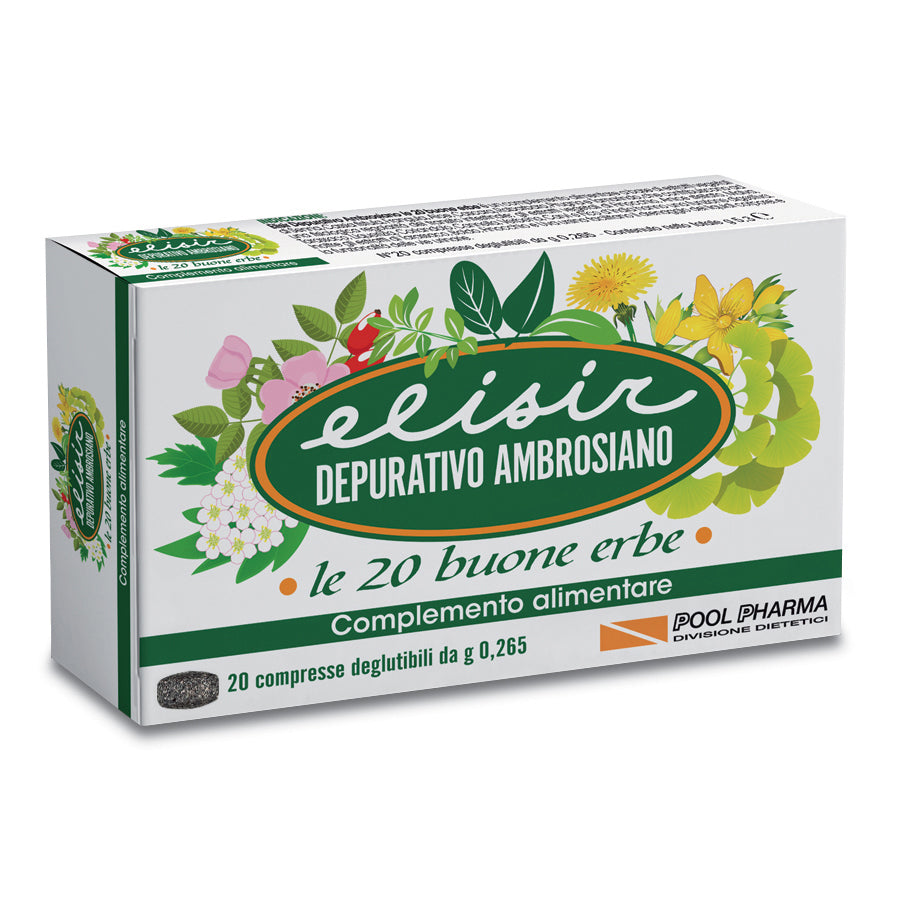ELISIR DEPURATIVO AMBROS 20CPR