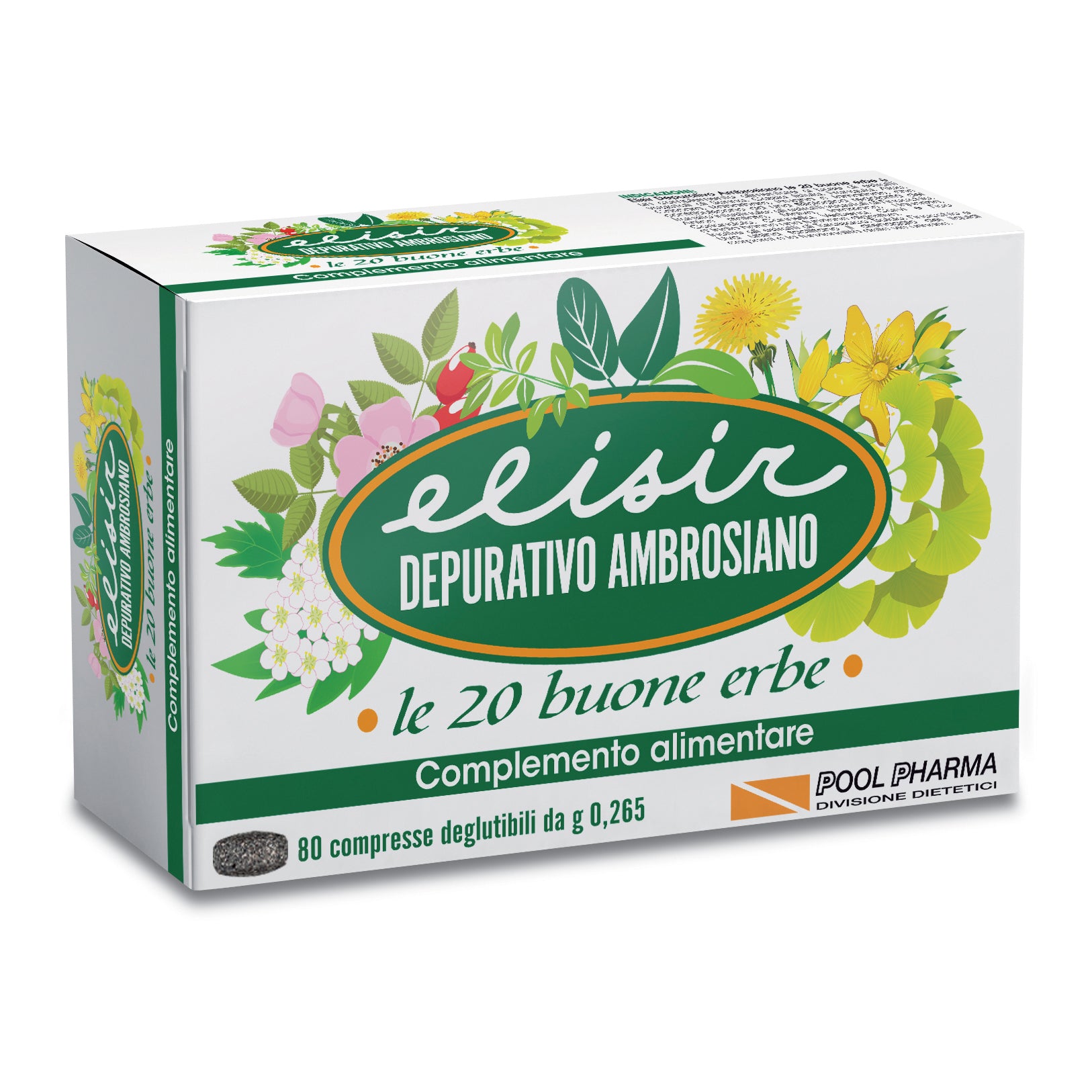 ELISIR DEPURATIVO AMBROS 80CPR