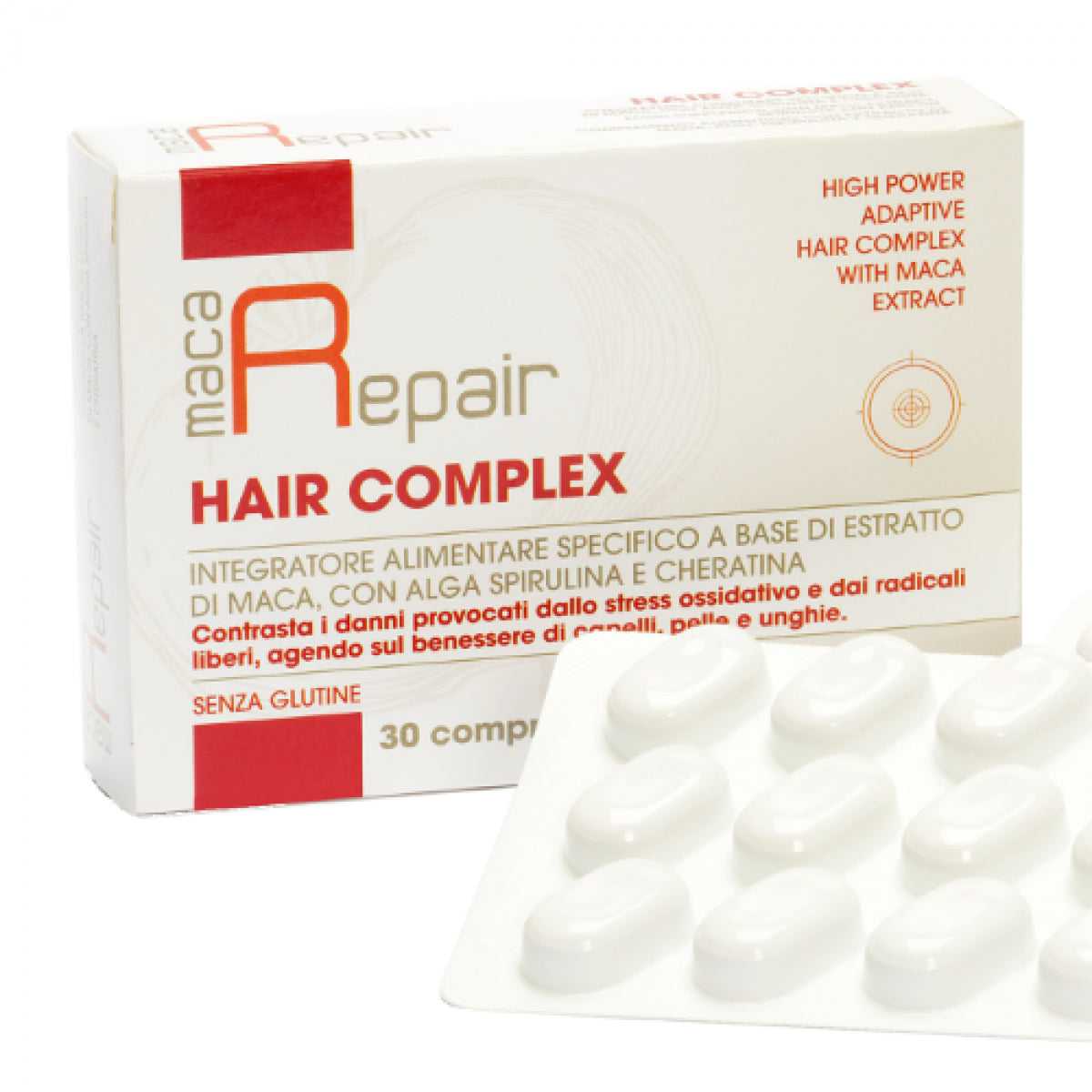 MACA REPAIR HAIR COMPLEX 30 COMPRESSE