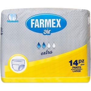 FARMEX PANTS MUTANDE ASSORBENTI ADULTI TAGLIA L 14 PEZZI