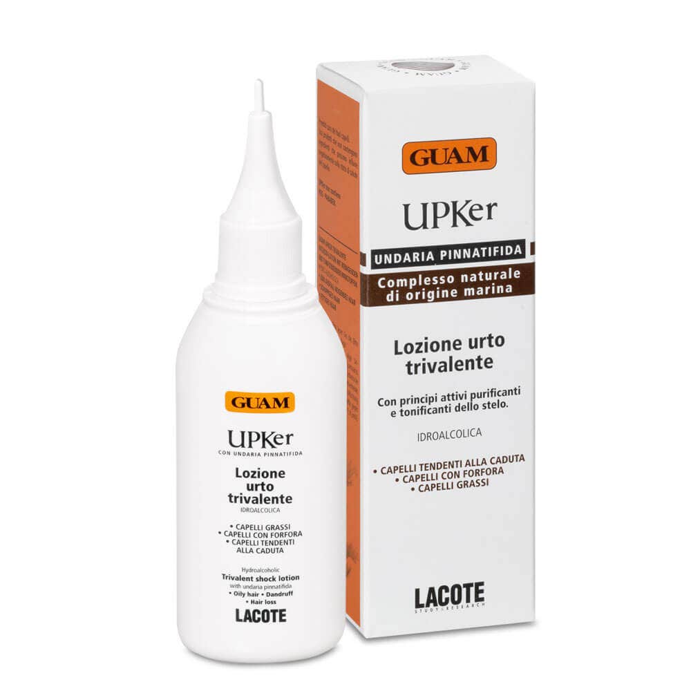 Guam Upker Lozione Urto Trivalente Capelli 100ml