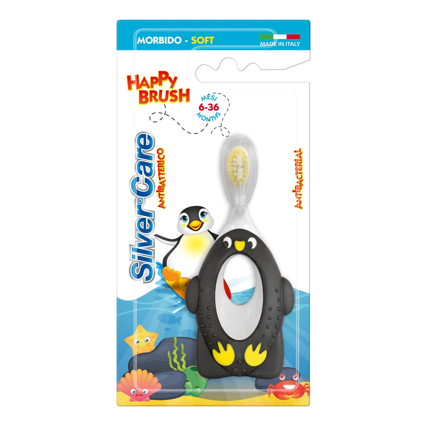 Silvercare Spazzolino Da Denti Prima Infanzia 6-36 Mesi 1 Pezzo