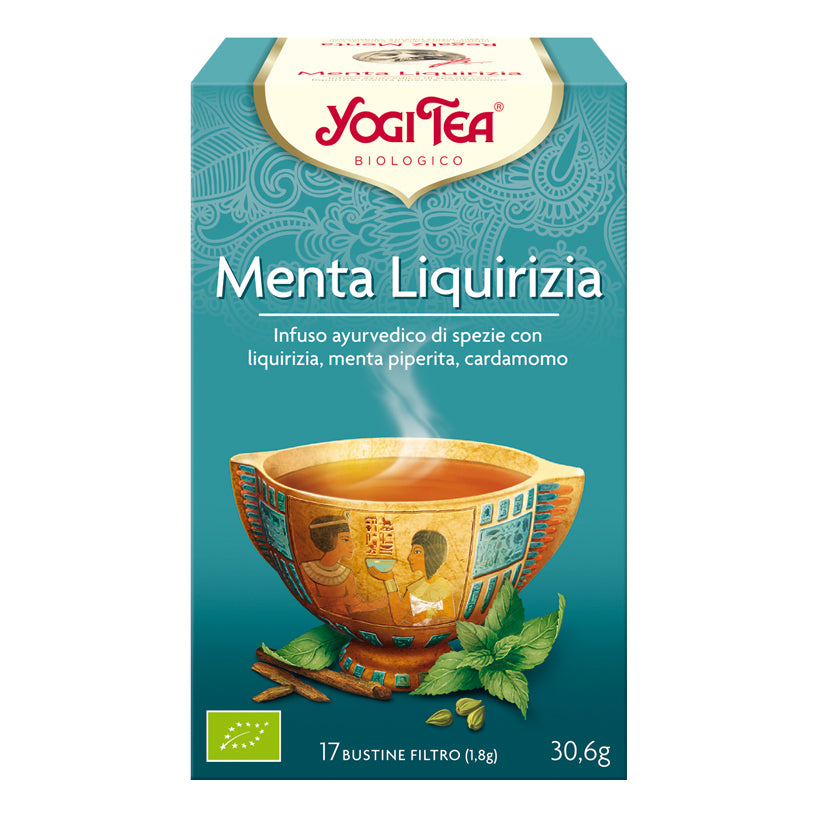 Yogi Tea Menta Liquirizia Bio 17 Bustine