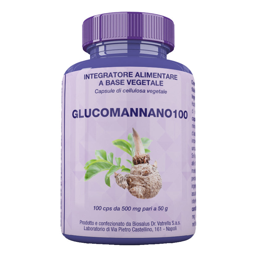 GLUCOMANNANO 100 100CP 50G SALUS