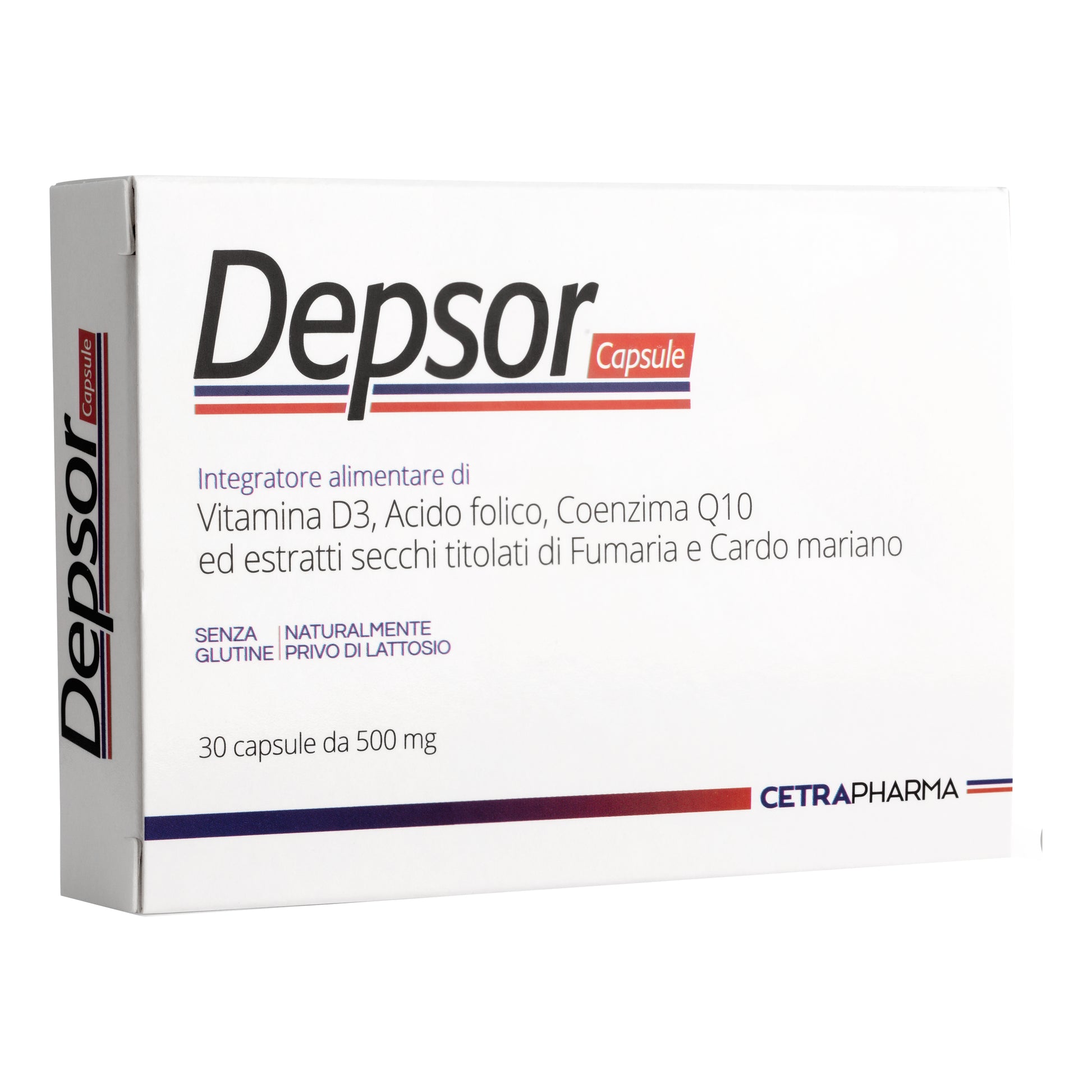 DEPSOR 30CPS 500MG