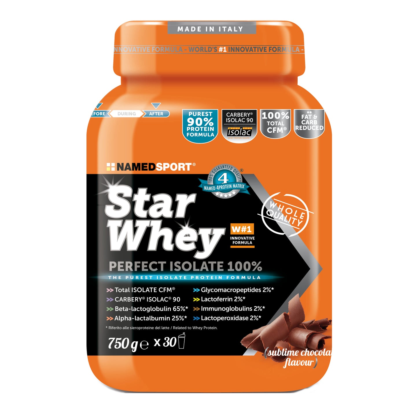 STAR WHEY SUBLIME CHOCOLATE 750 GRAMMI