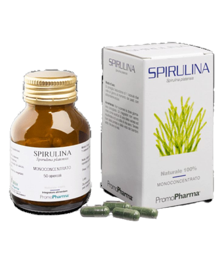 SPIRULINA 50 CAPSULE PROMOPHARMA