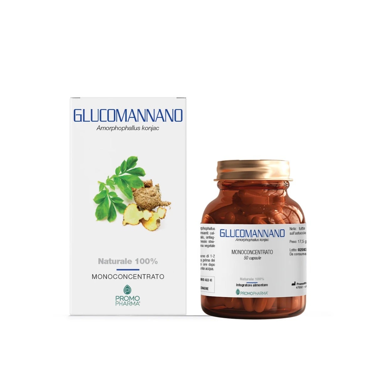 GLUCOMANNANO 50CPS PROMOPHARMA