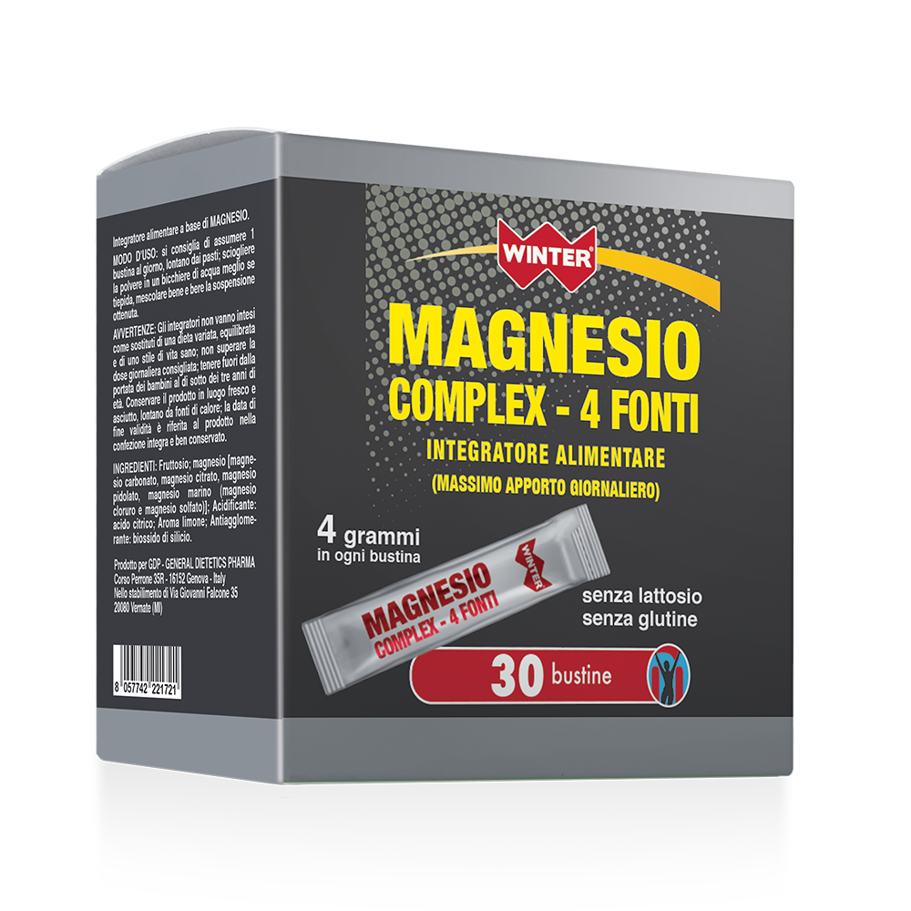 Winter Magnesio Complex 4 Fonti 30 Bustine