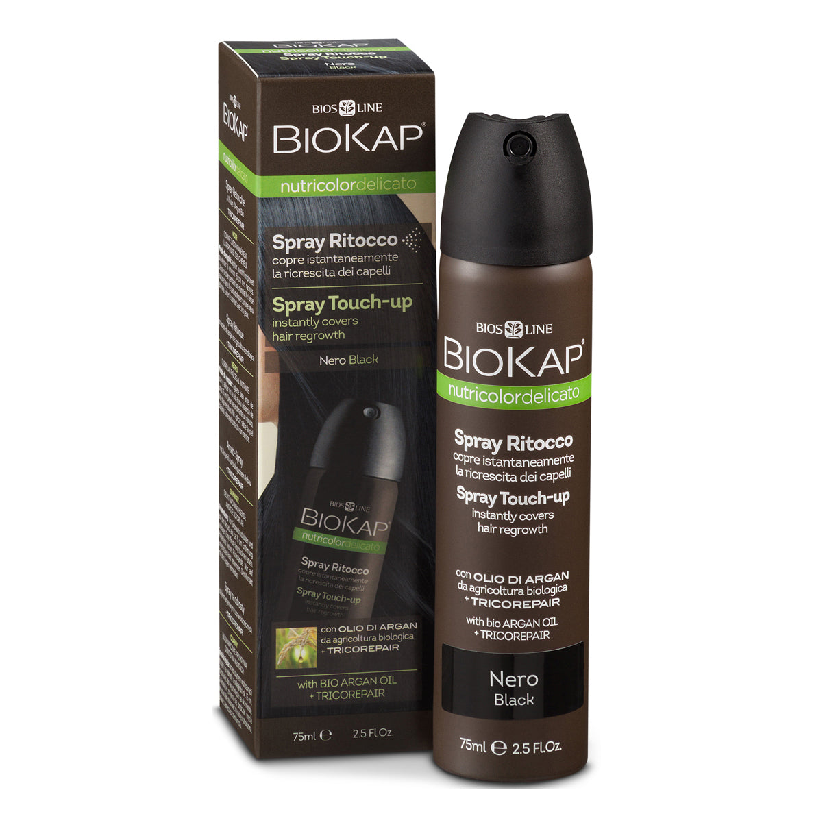 Nutricolor Delicato Spray Ritocco Nero 75ml