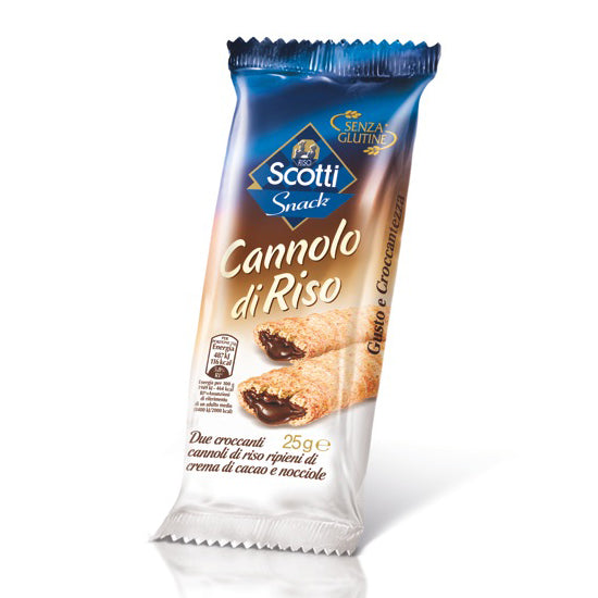 SCOTTI Snack Cannolo di Riso 25g