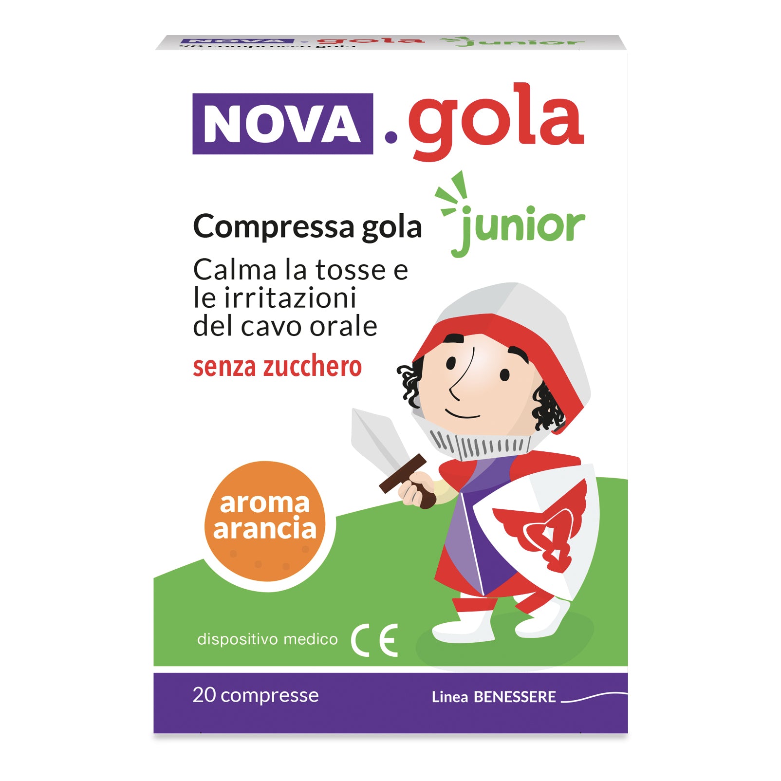 NOVA GOLA ARANCIA/VIT C 20CPR