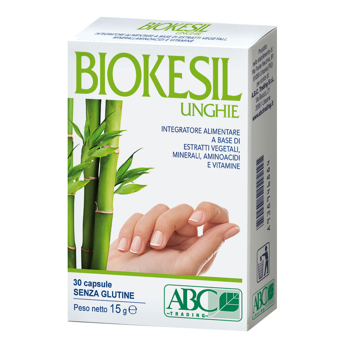 BIOKESIL Unghie 30 Cps