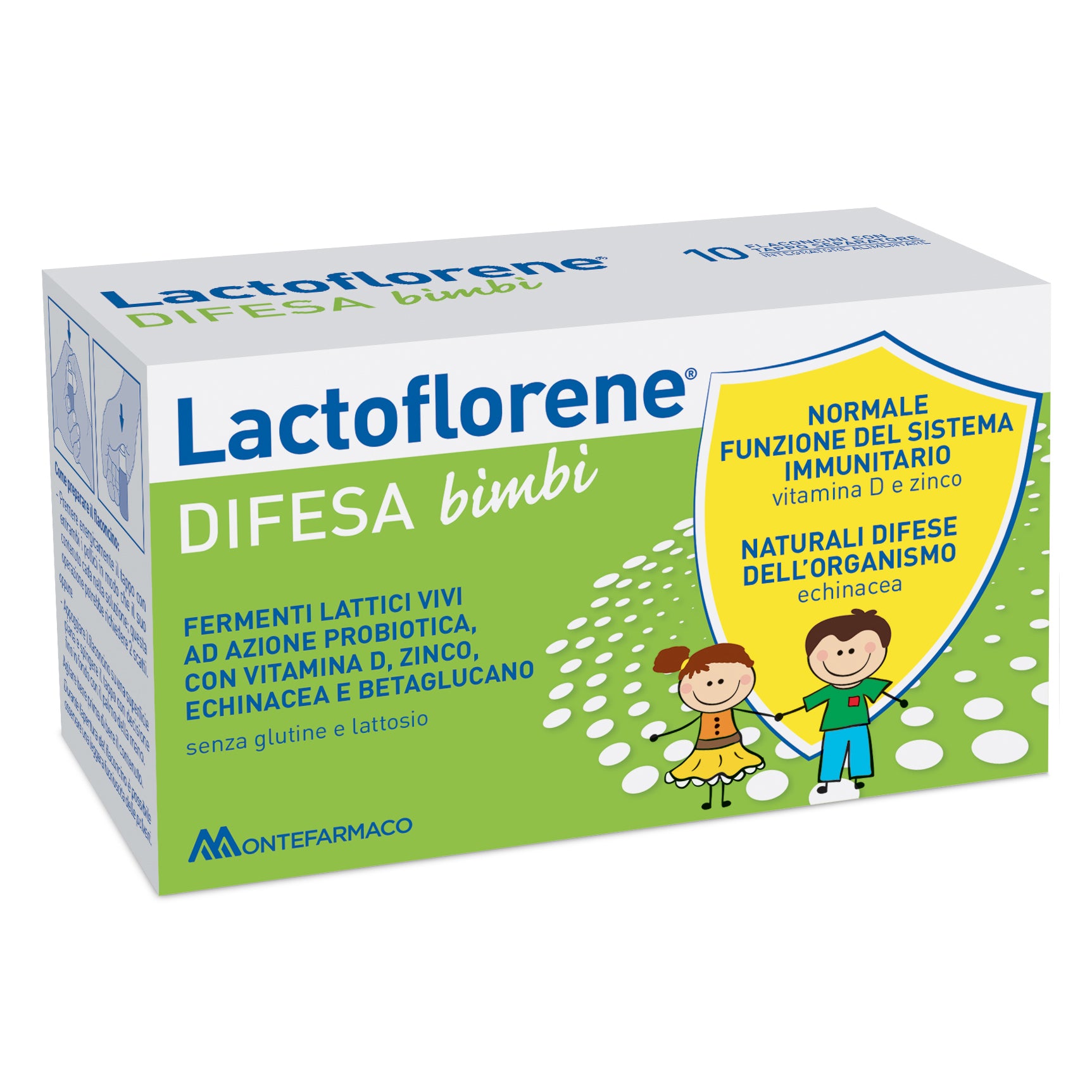 LACTOFLORENE DIFESA BAMBINI 10 FLACONCINI