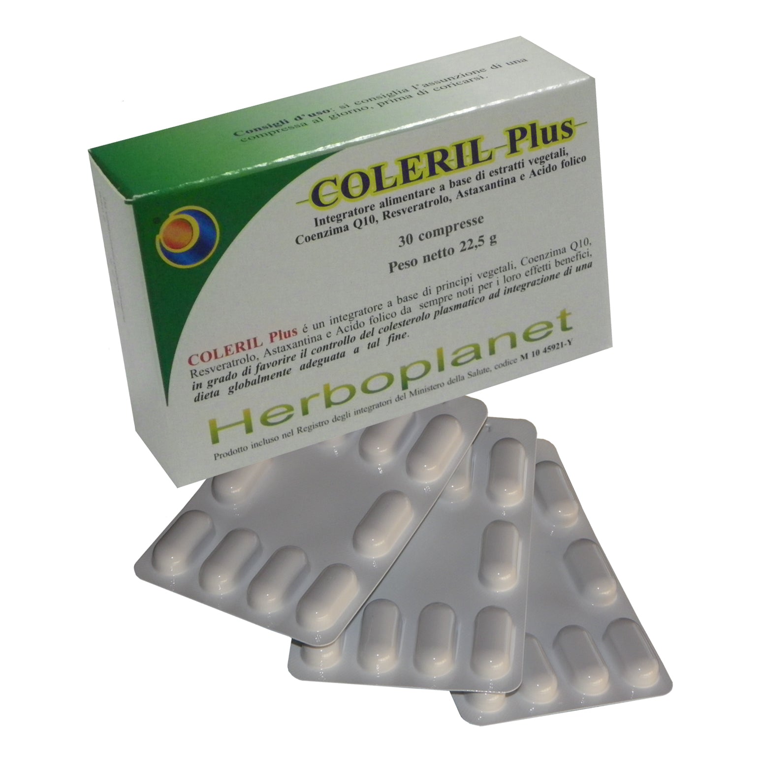 COLERIL PLUS INTEG 30CPR