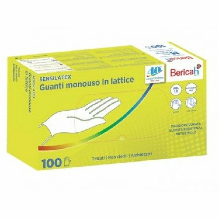 GUANTI LATT TALC S 100PZ SENSILA