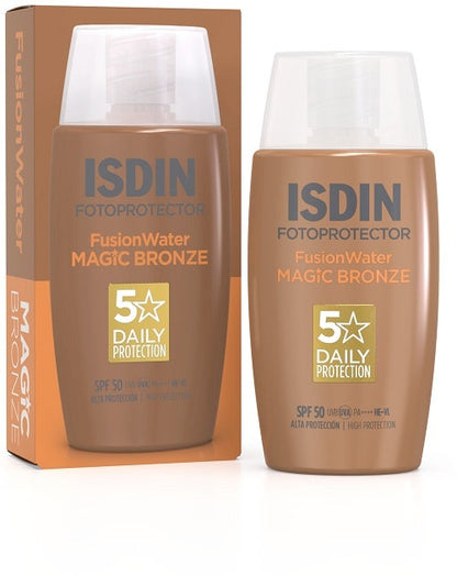 Isdin Fusion Water Magic Color Bronze Spf50 50 ml