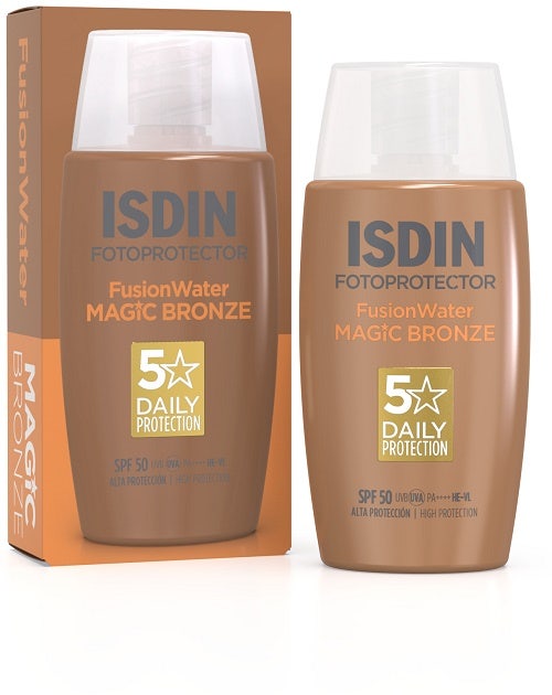 Isdin Fusion Water Magic Color Bronze Spf50 50 ml