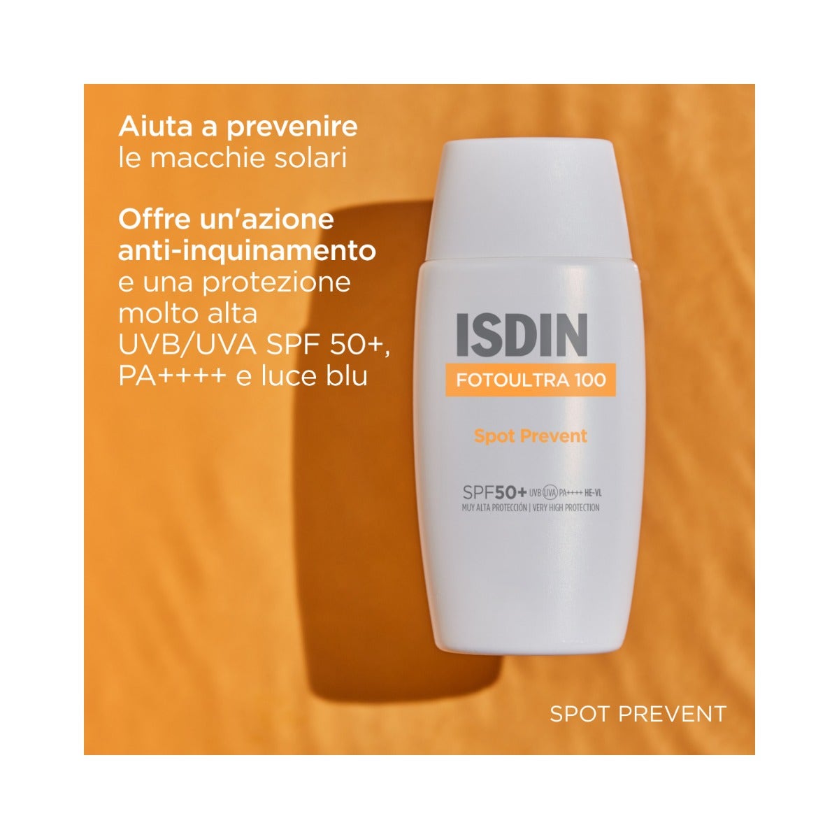 Isdin FotoUltra 100 Spot Prevent Fluid SPF 50+ 50ml - Protezione Solare Avanzata