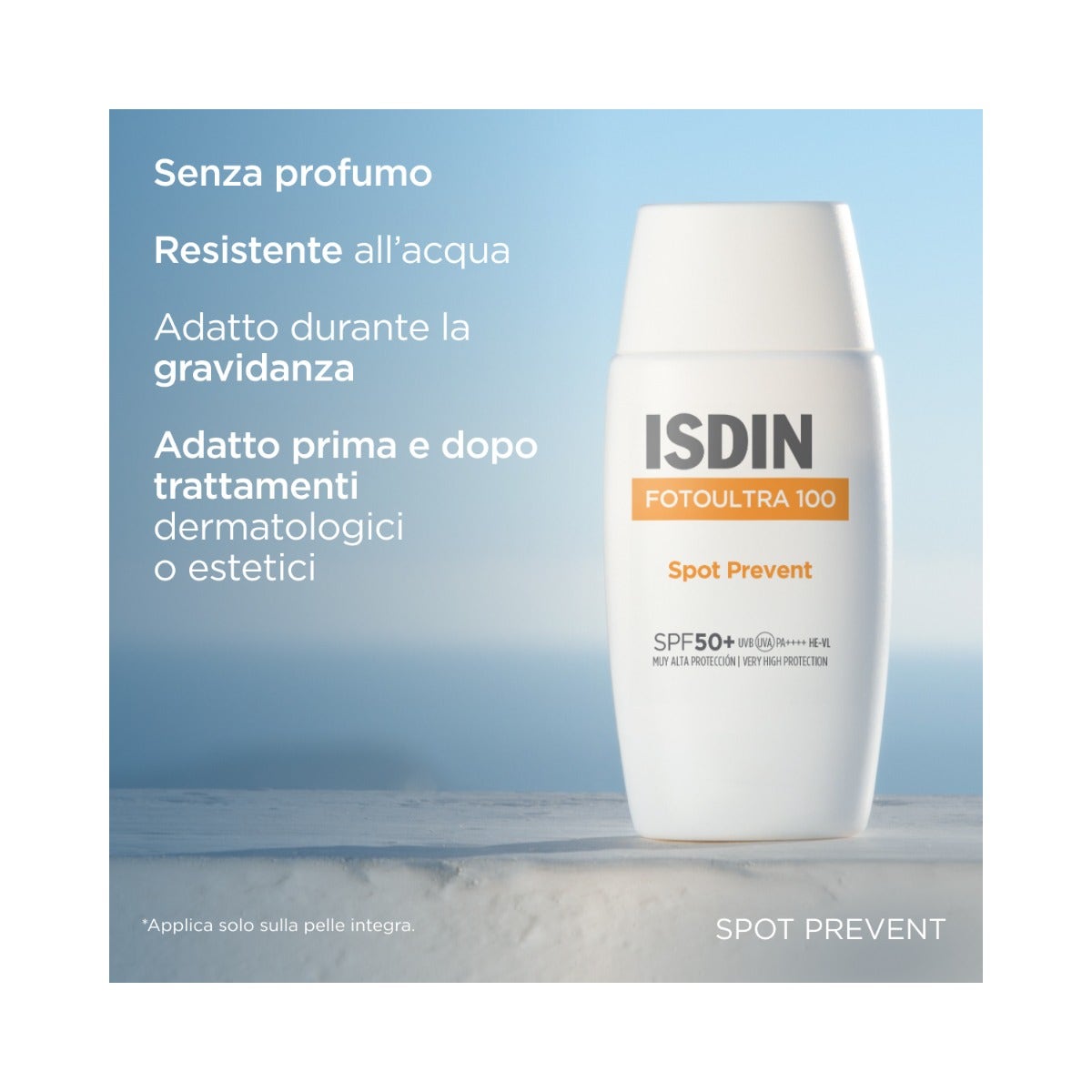 Isdin FotoUltra 100 Spot Prevent Fluid SPF 50+ 50ml - Protezione Solare Avanzata