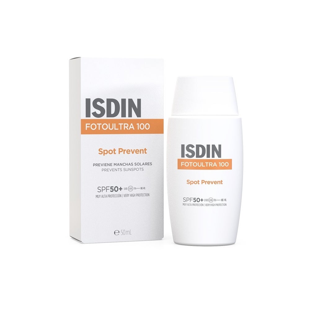 Isdin FotoUltra 100 Spot Prevent Fluid SPF 50+ 50ml - Protezione Solare Avanzata