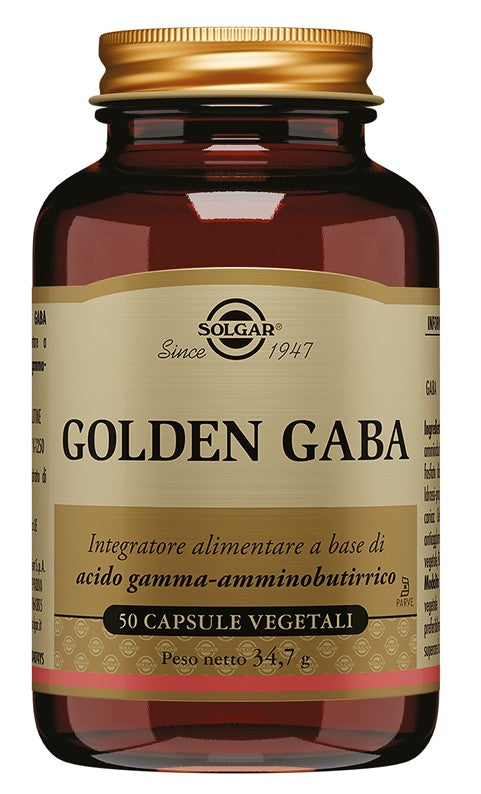 GOLDEN GABA 50CPS VEG SOLGAR