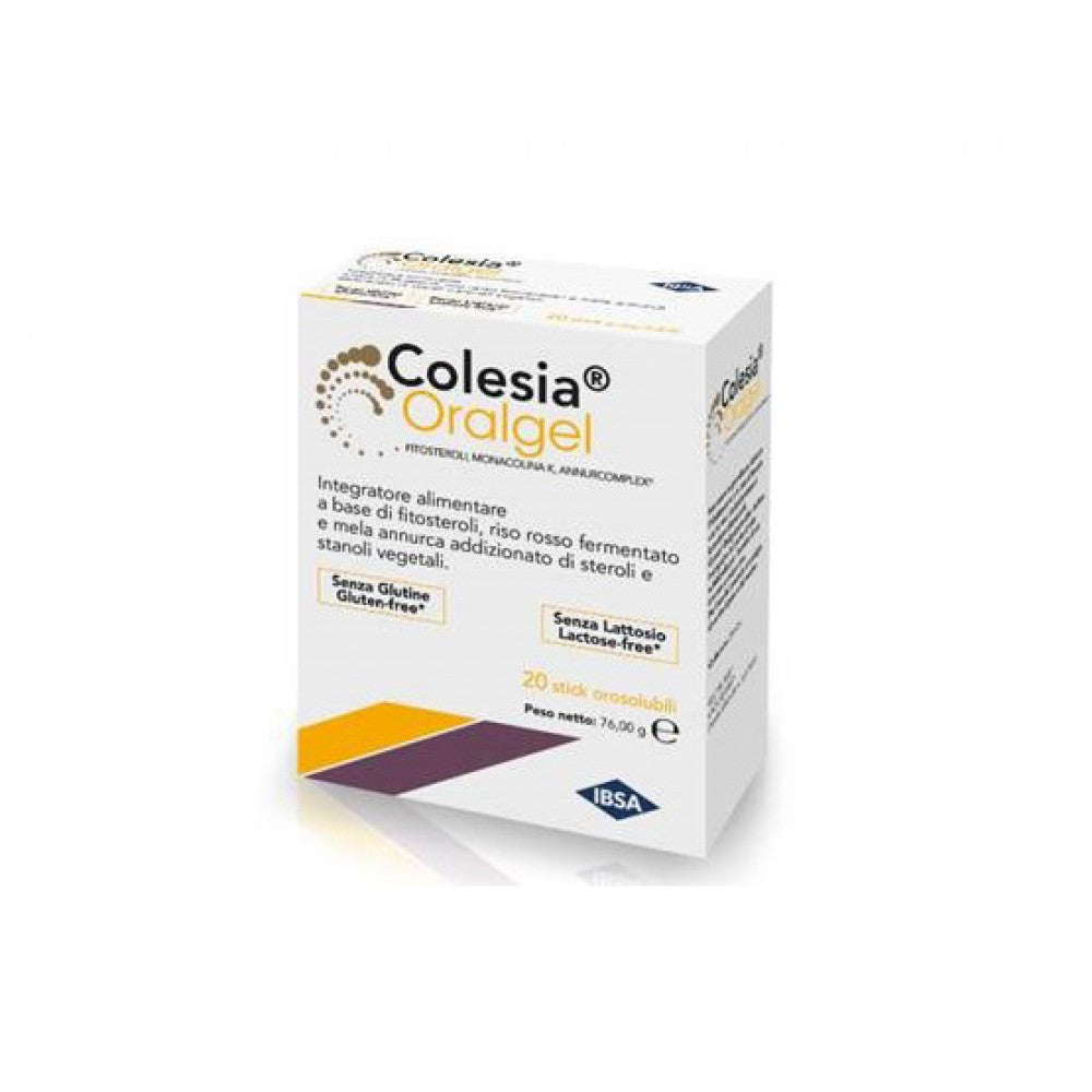 COLESIA ORALGEL 20 STICKS OROSOLUBILI