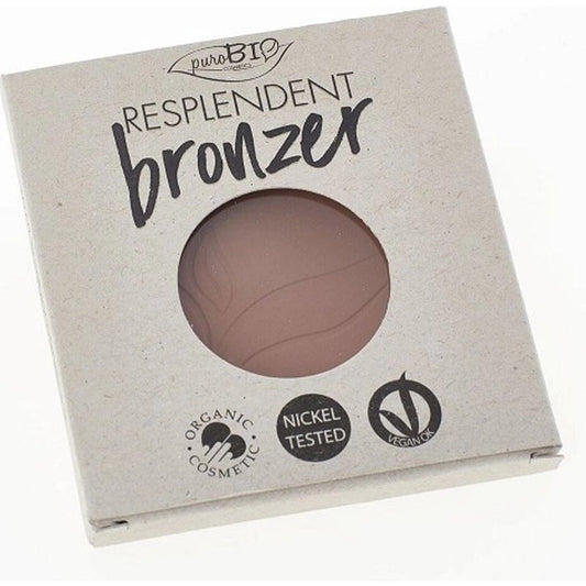 PuroBio Resplendent Bronzer Refill Terra Compatta N.05 Marrone Caldo 9g