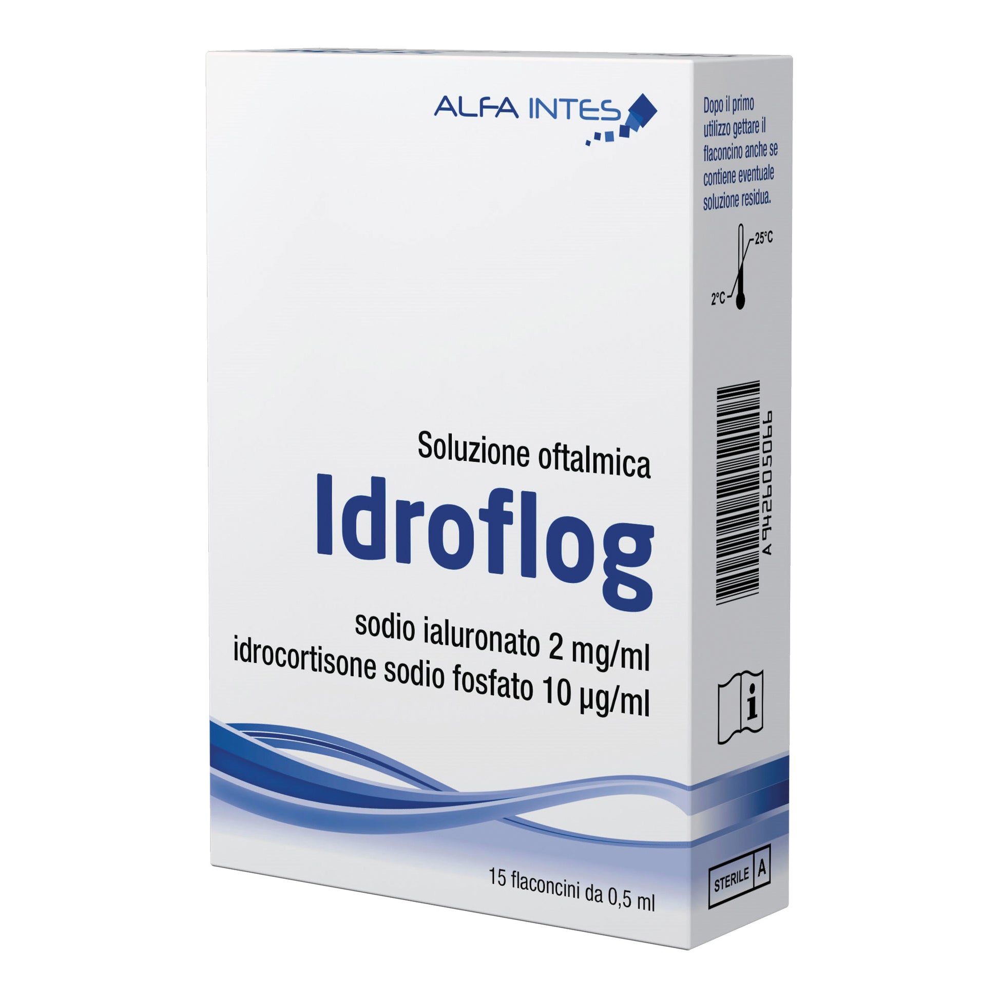 IDROFLOG SOLUZIONE OFTALMICA 15 FLACONCINI DA 0,5 ML