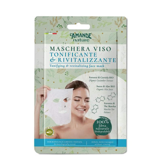 L'Amande Maschera Viso Tonificante & Rivitalizzante