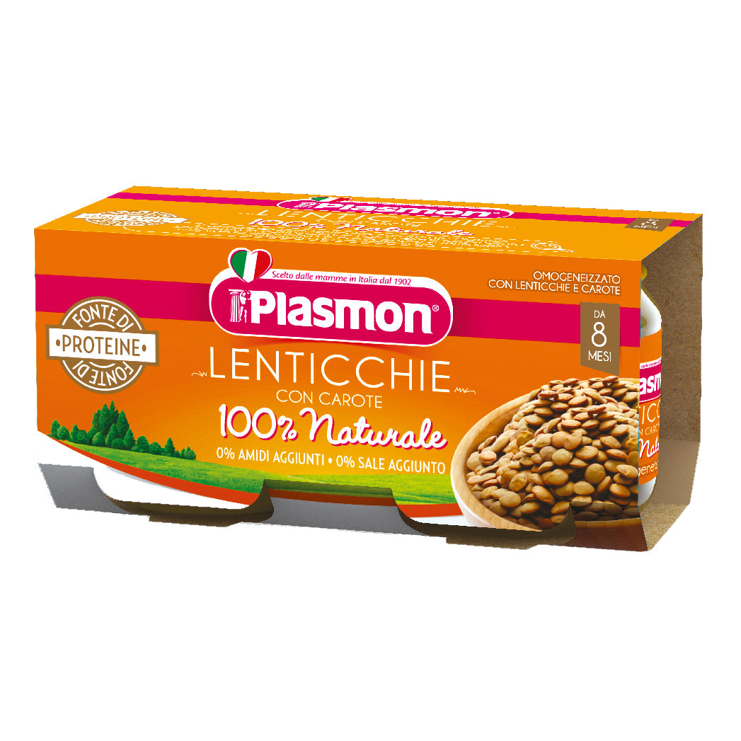 PLASMON OMOG LENTICCHIE 2X80G