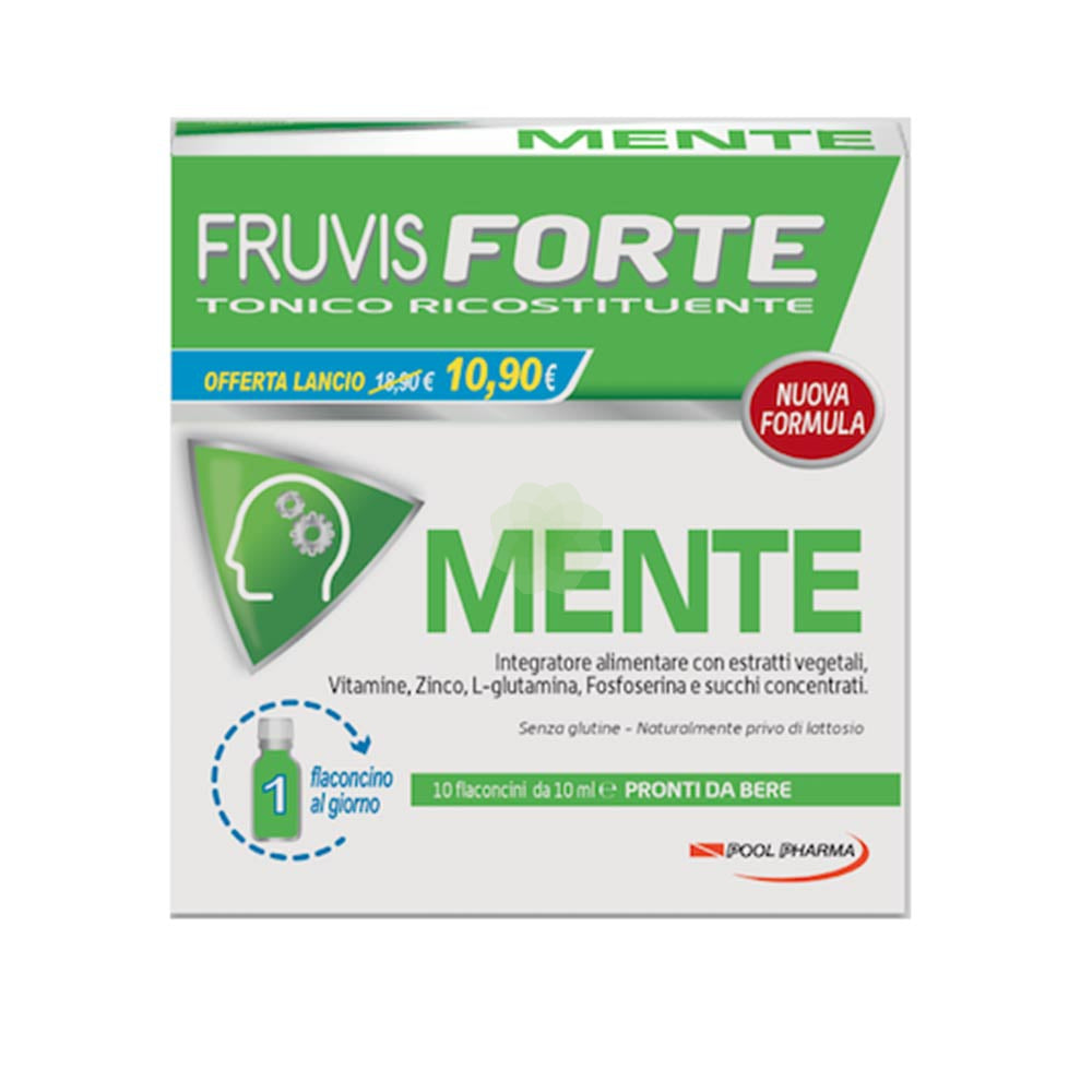 FRUVIS FORTE MENTE 10 FLACONCINI 10 ML