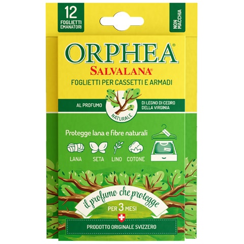 Orphea 12 Foglietti Legno Di Cedro