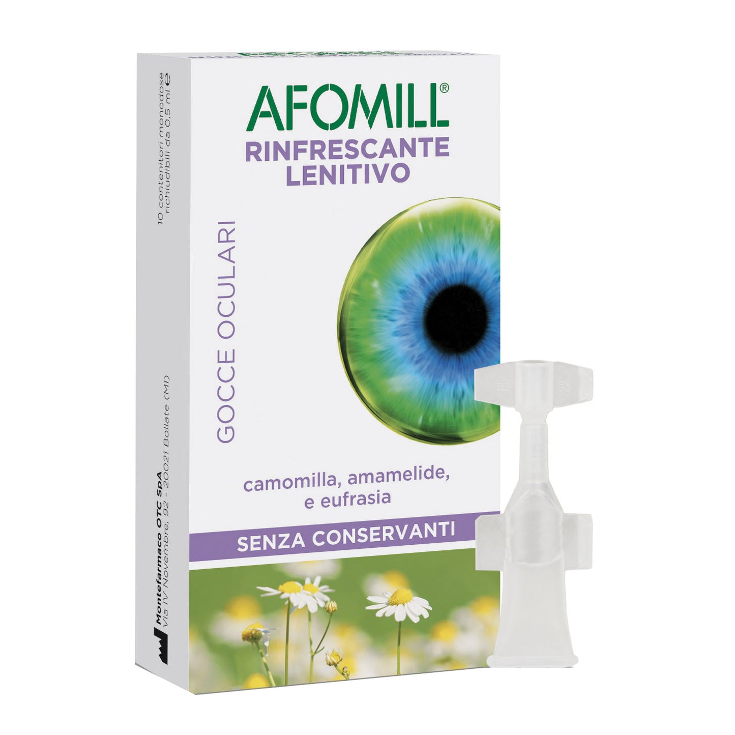 AFOMILL RINFRESCANTE LENITIVO GOCCE OCULARI 10 FLACONCINI