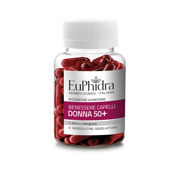 Euphidra Benessere Capelli Donna 50+ 60 Capsule