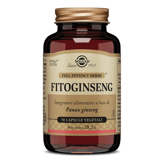 FITOGINSENG 50 Cps Veg.SOLGAR