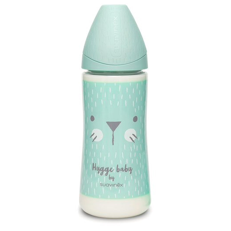 SUAVINEX HYGGE BIBERON 360ML FLUSSO DENSO CONIGLIO VERDE