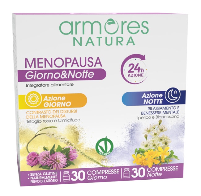 Armores Natura Menopausa Giorno&Notte 30+30 Compresse