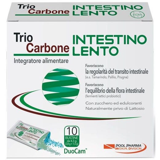 TRIOCARBONE INTESTINO LENTO 10 BUSTINE