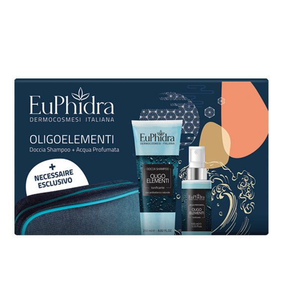 EUPHIDRA COFANETTO OLIGOELEM BEAUTY: ACQUA PROFUMATA TONIFICANTE 100ML + DOCCIA SHAMPOO 250ML