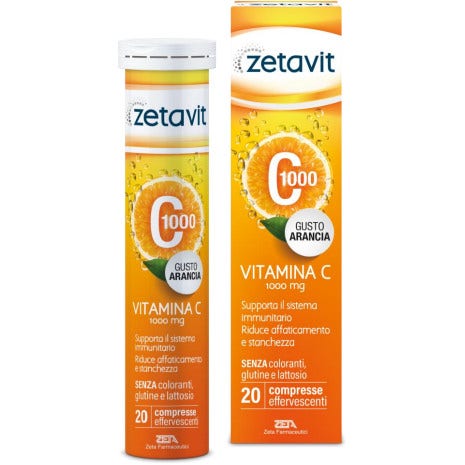 ZETAVIT C1000 20 COMPRESSE EFFERVESCENTI