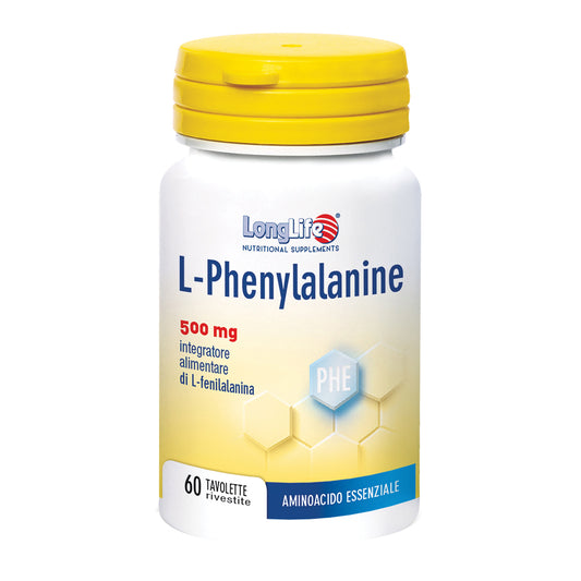 LONGLIFE L-PHENYLAL 500MG 60TA