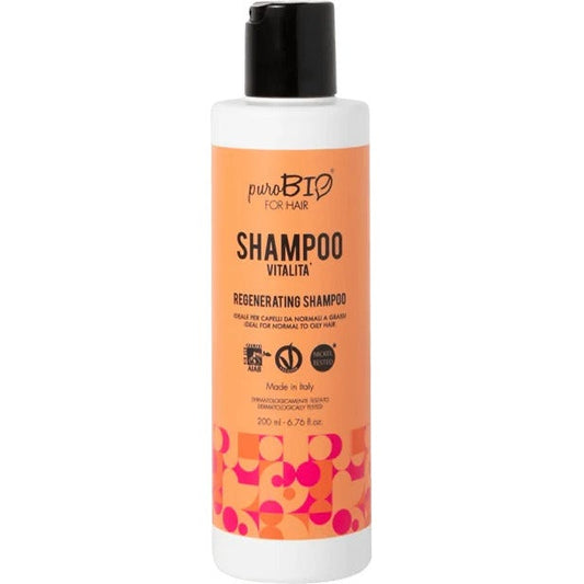 Purobio For Hair Shampoo VitalitÀ 200ml