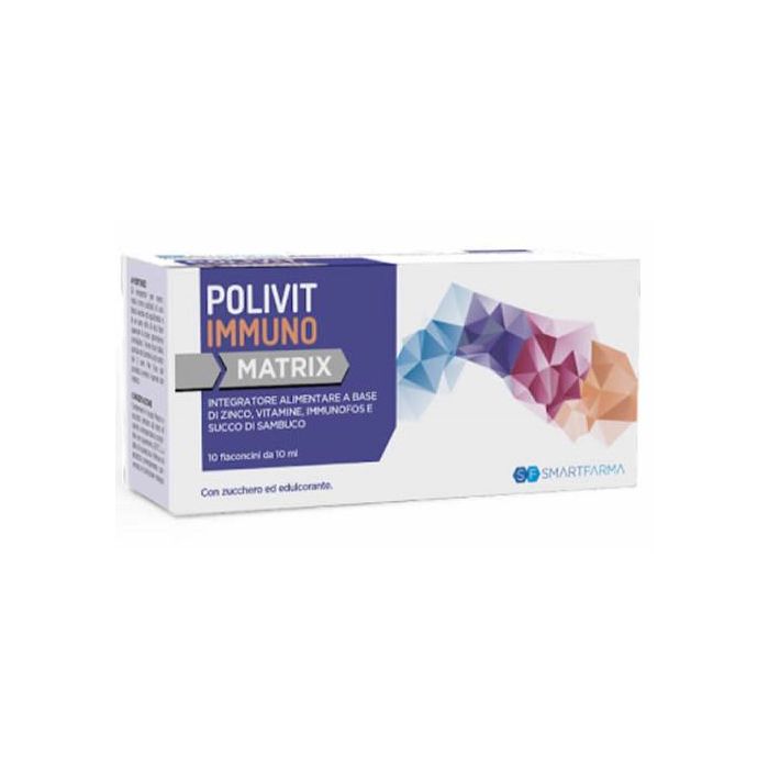 POLIVIT IMMUNO MATRIX 10 FLACONCINI