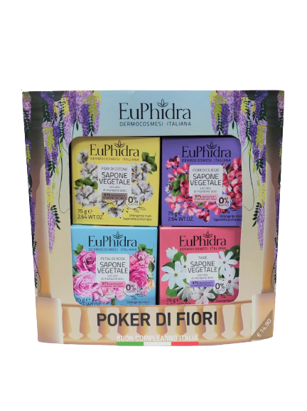 EUPHIDRA COFANETTO POKER DI FIORI