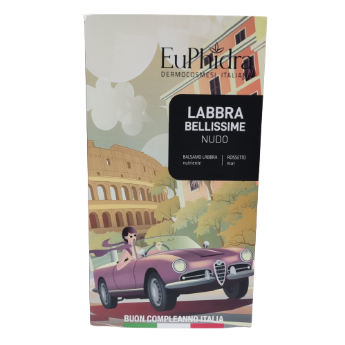 EUPHIDRA COFANETTO LABBRA BELLISSIME COLOR NUDO